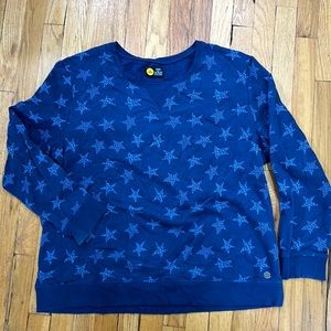 Life is Hood Celestial ⭐️ Star print fleece pullover